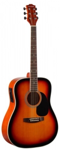 Электроакустическая гитара Colombo LF-4111 EQ/SB